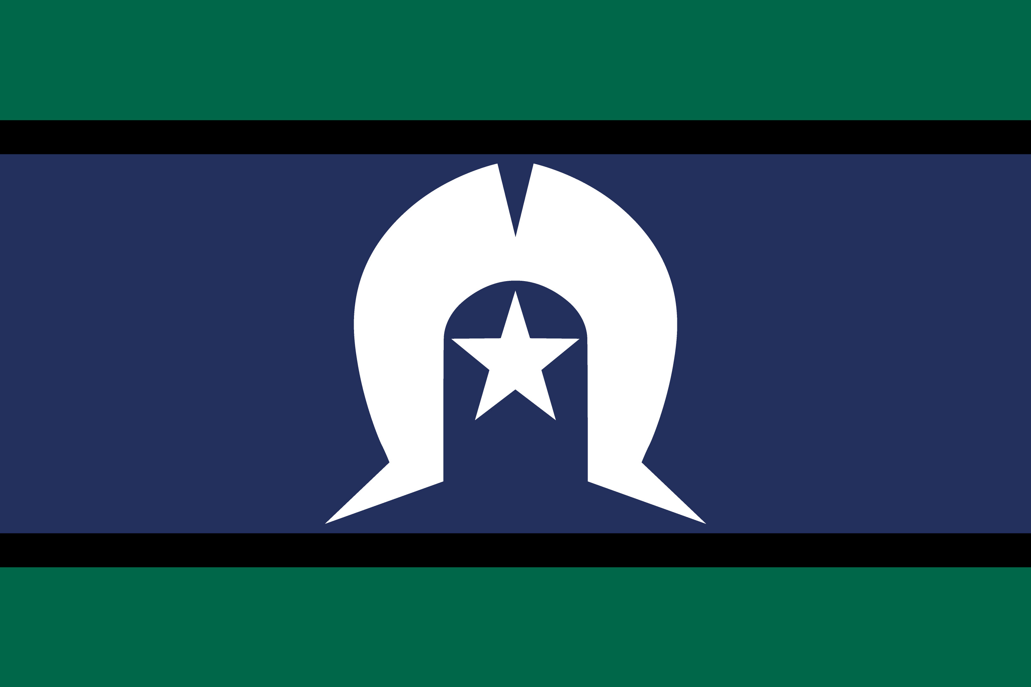 Torres strait Islander flag